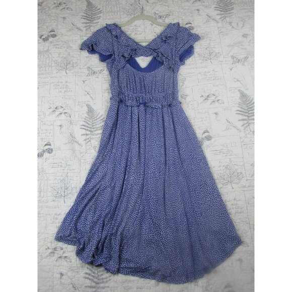 EUC Anthropologie Maeve Resfeber short  Flutter-Slv open back womens XS X Small - Picture 8 of 8